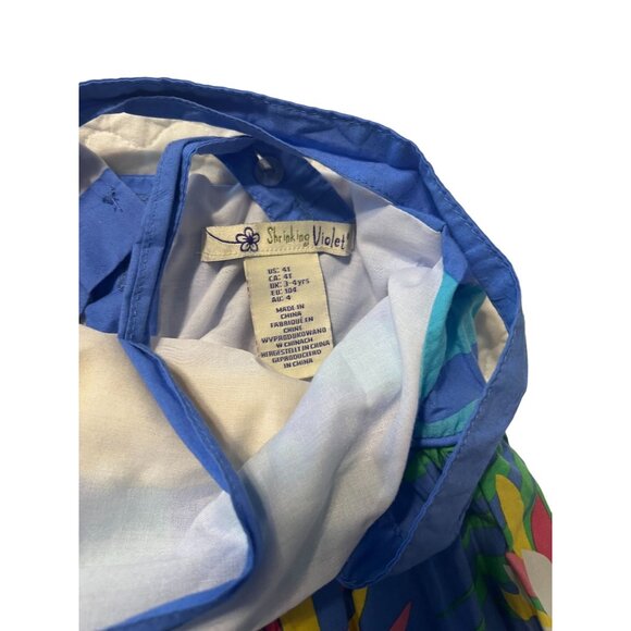 Shrinking Violet Rising Sun Dress Girls Size 4T Excellent Very gently used condi - Picture 3 of 6